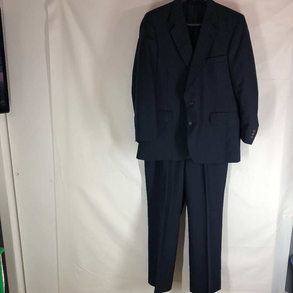 Falkoff's Men's Shop Blue Suit